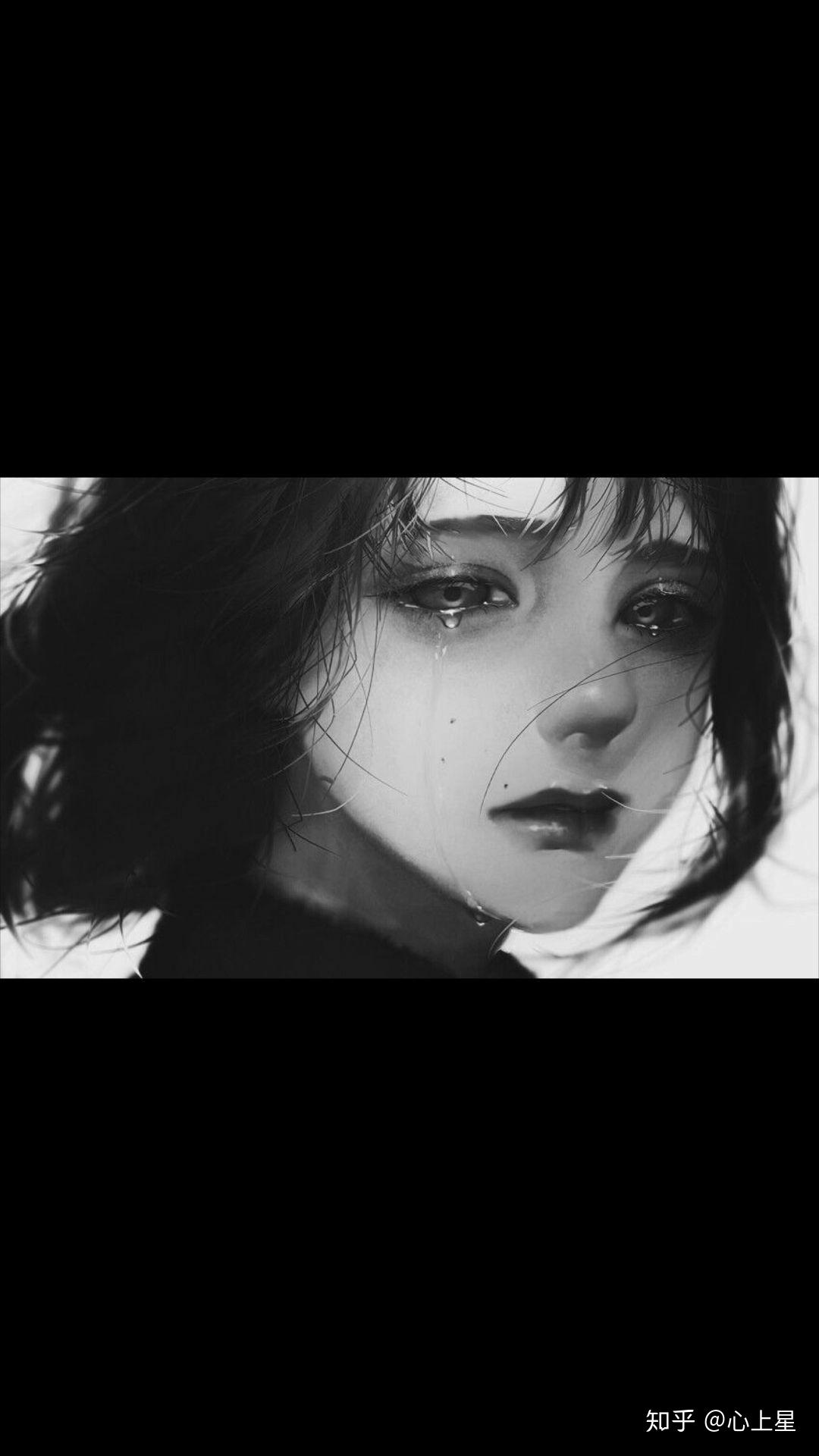 有哪些黑色系的美女壁纸