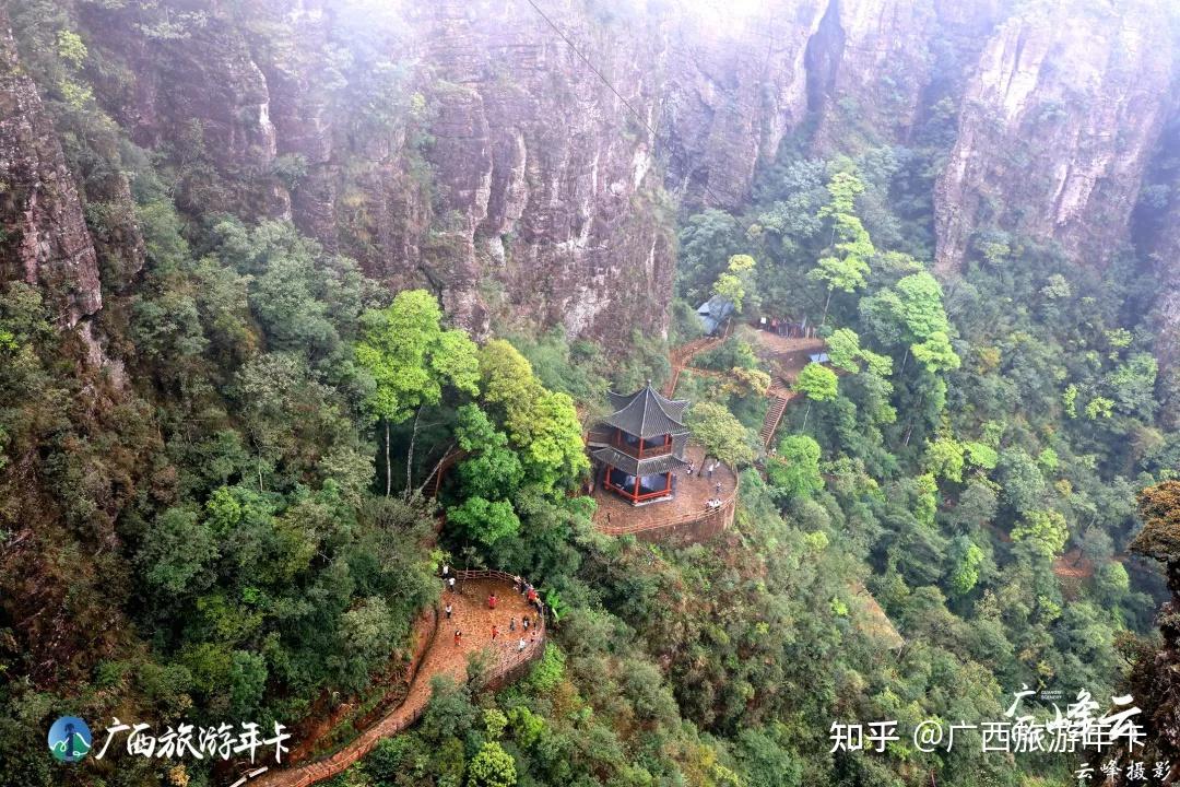 北帝山彙集張家界之奇三青山之秀梵淨山之仙廣西旅遊年卡