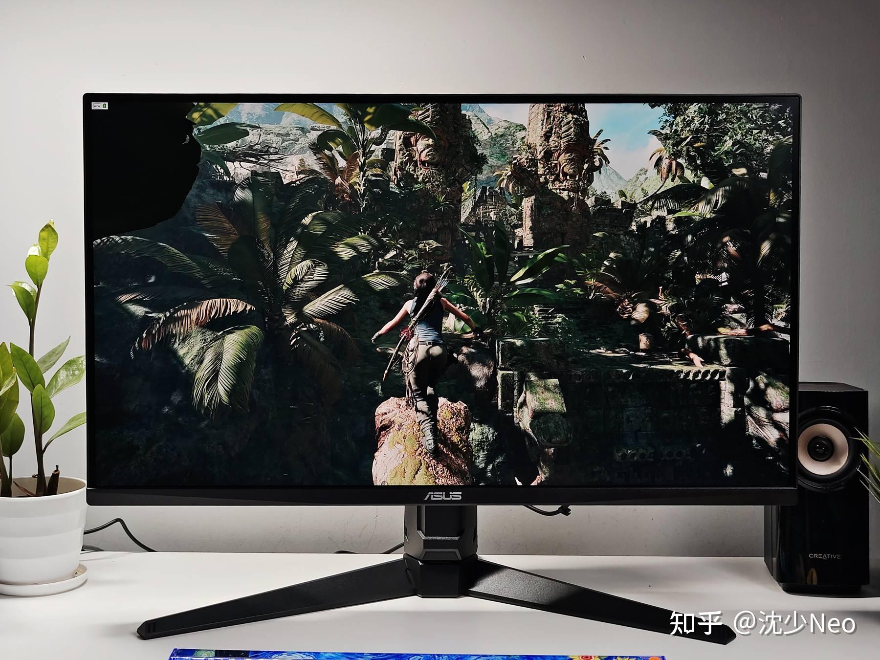 大牌4k144hz全能型显示器无需很贵华硕tufvg28uql1a实测体验附键鼠