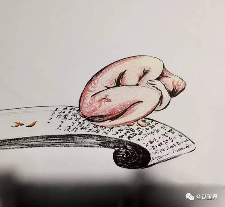 玉雕作品如此参禅悟道