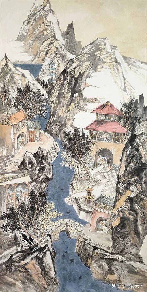 画家管强作品欣赏