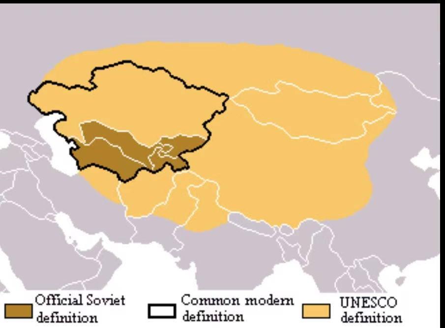 新疆属于东亚地区还是中亚地区?