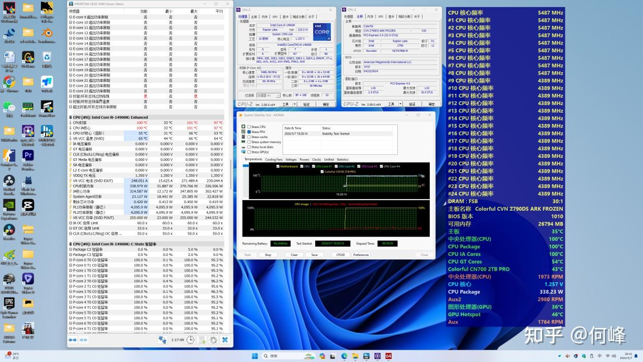 自带rgb光效,大千元级旗舰主板,七彩虹cvn z790d5方舟评测