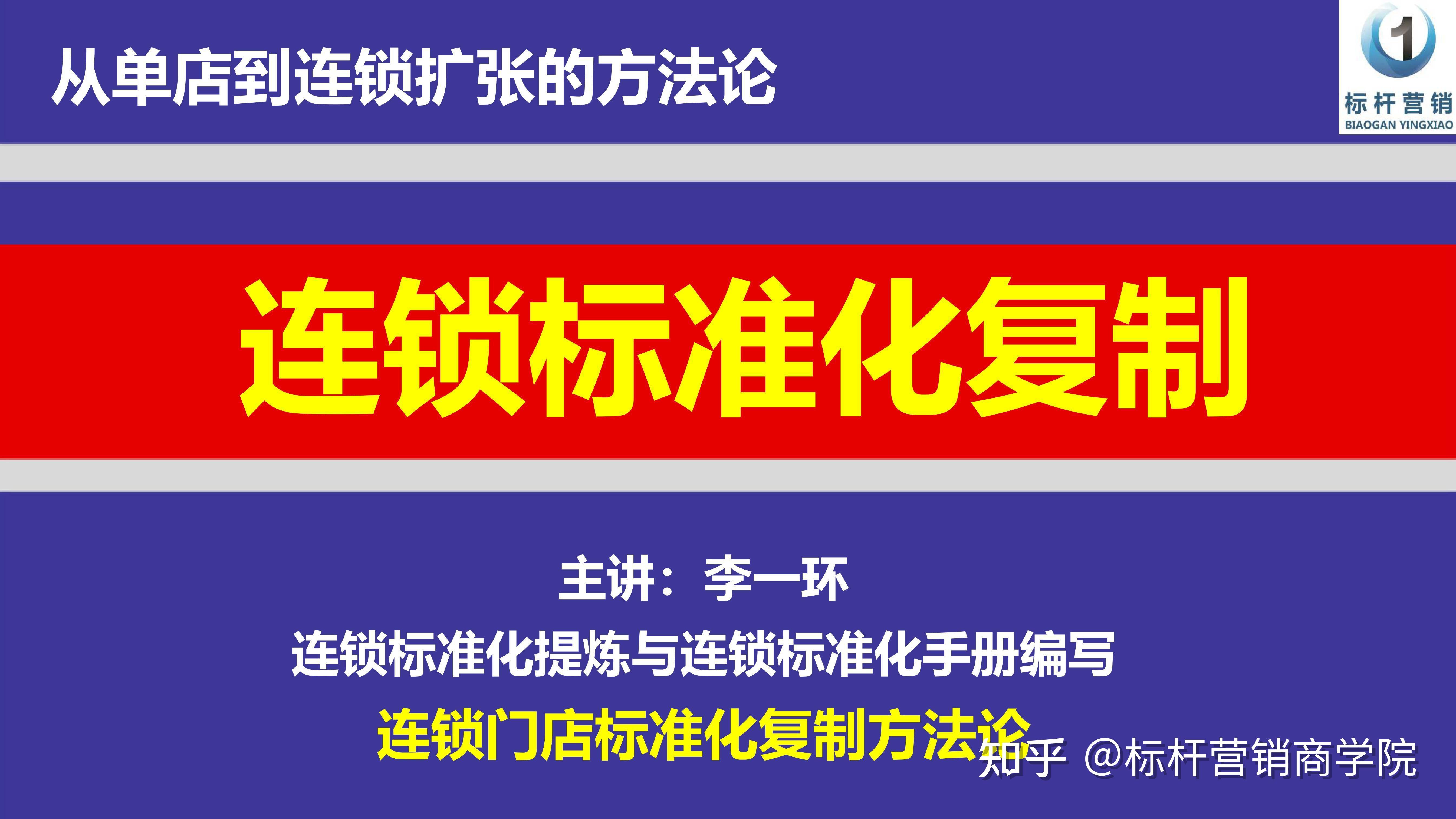 连锁培训课程/单店盈利模型/连锁门店培训体系/连锁店培训手册/连锁门店经营管理/连锁复制扩张体系 - 知乎