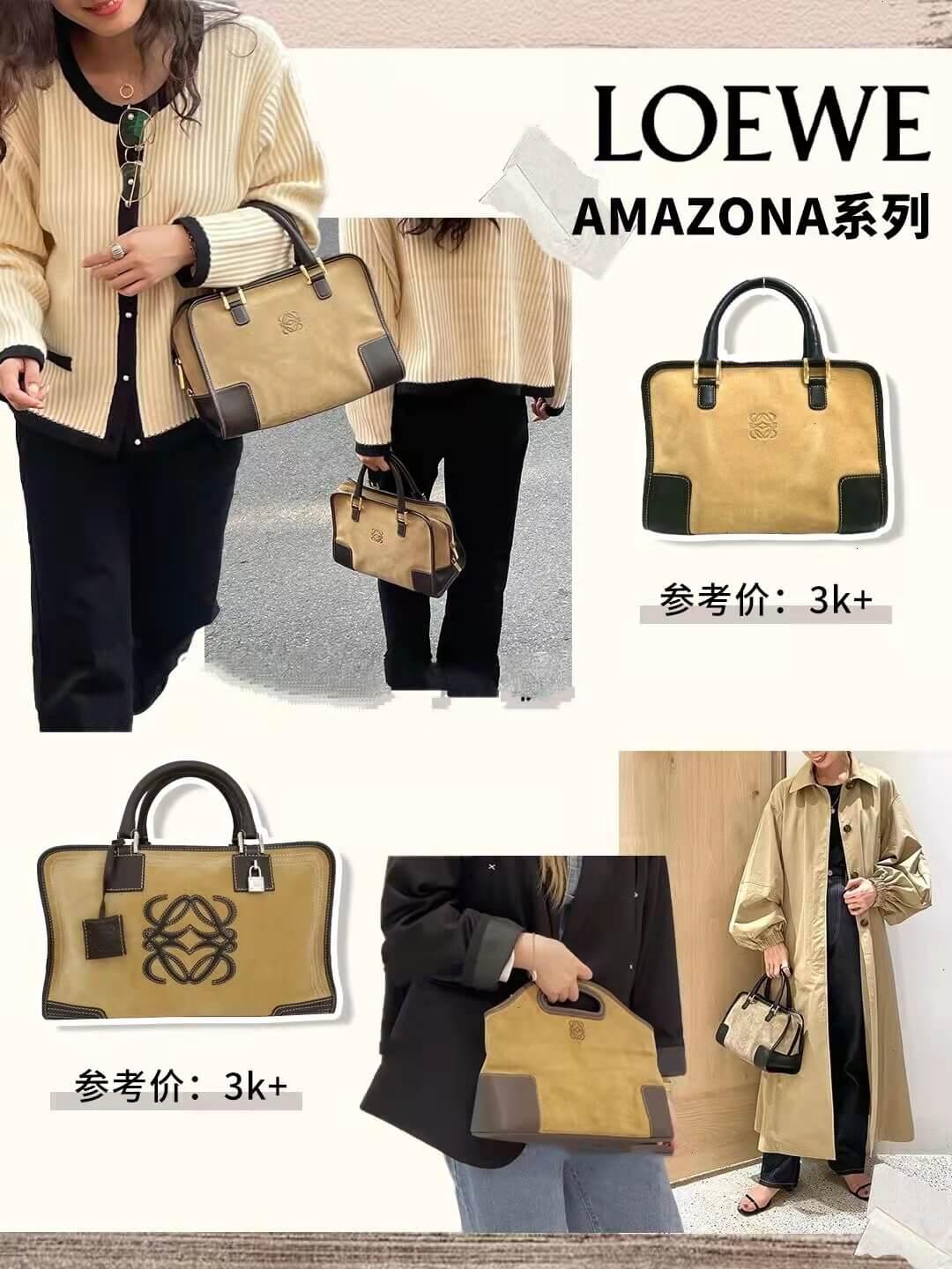 loewe amazona手袋系列