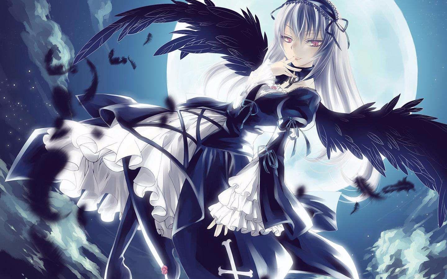 动漫中有黑翅膀的人物? - 知乎