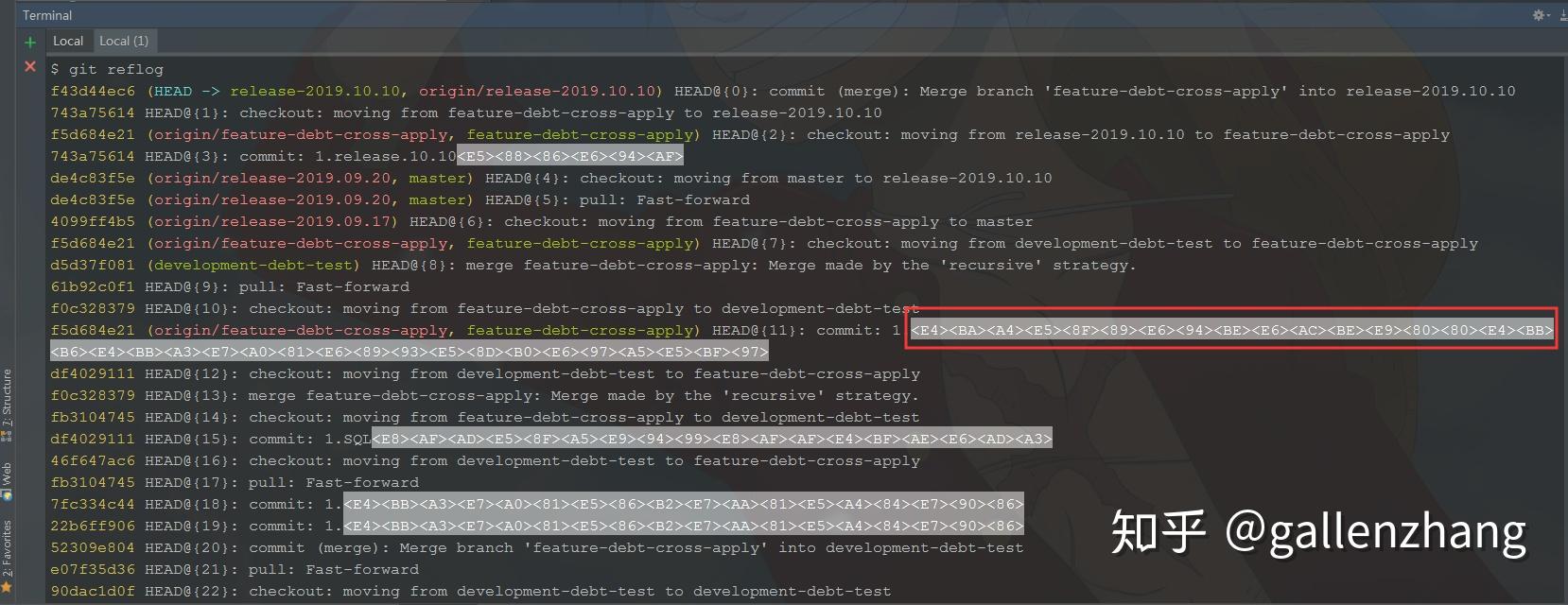 IntelliJ IDEA的Terminal下Git命令乱码问题 知乎