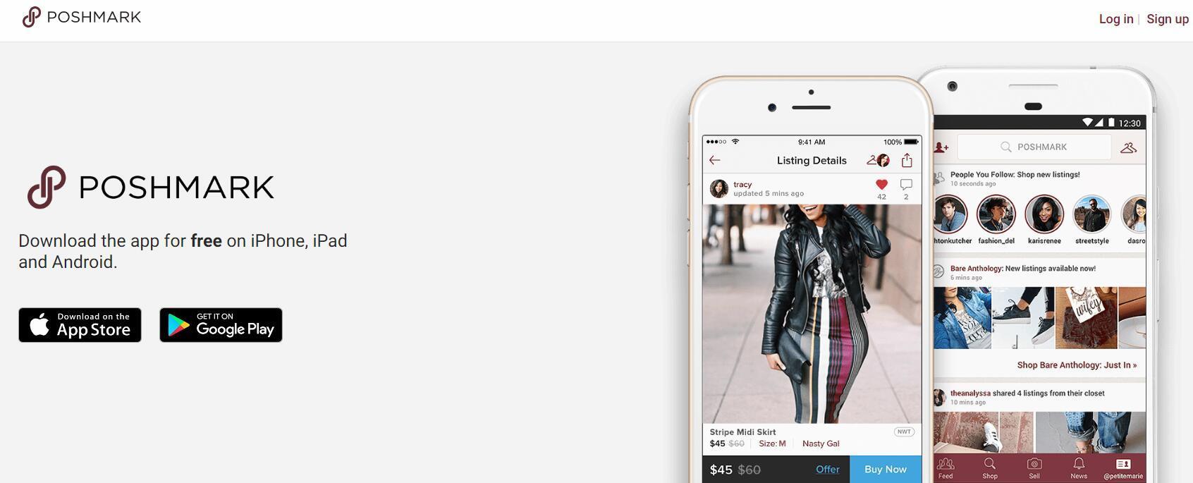 在售商品一亿件全球最大社交型时尚电商平台poshmark申请ipo