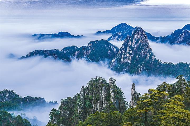 中国十大名山之首!——黄山! - 知乎