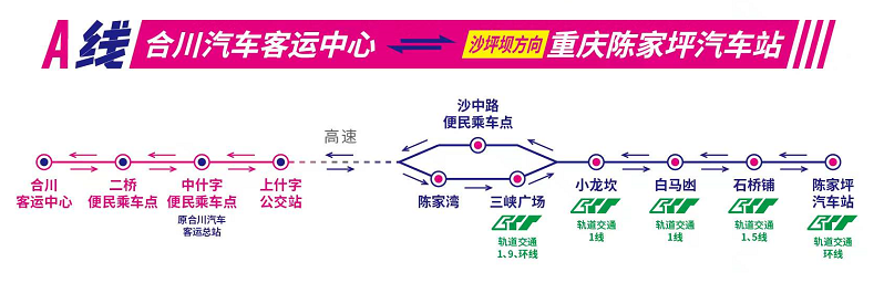 重庆钓鱼城号渝合快线重庆合川正式开始公交化运营