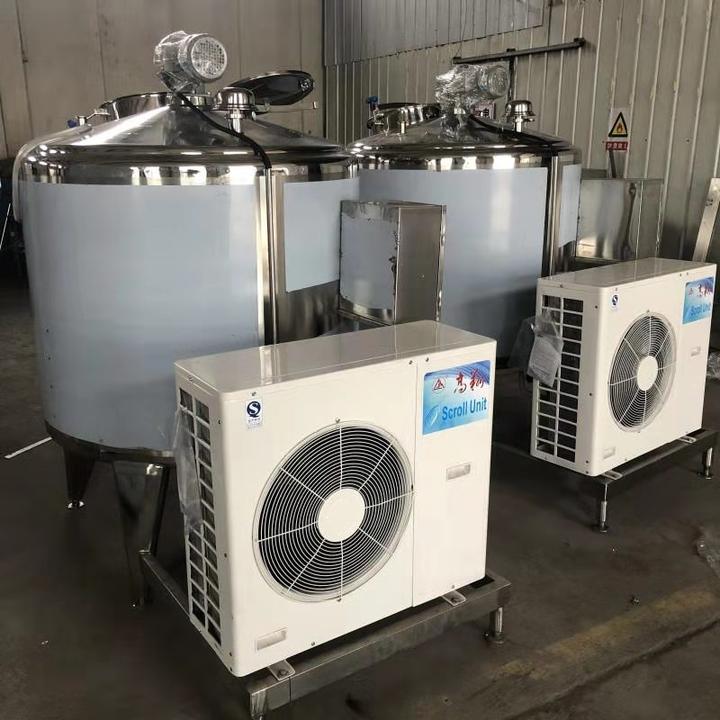 新疆低温牛奶储存罐 牧场用制冷罐