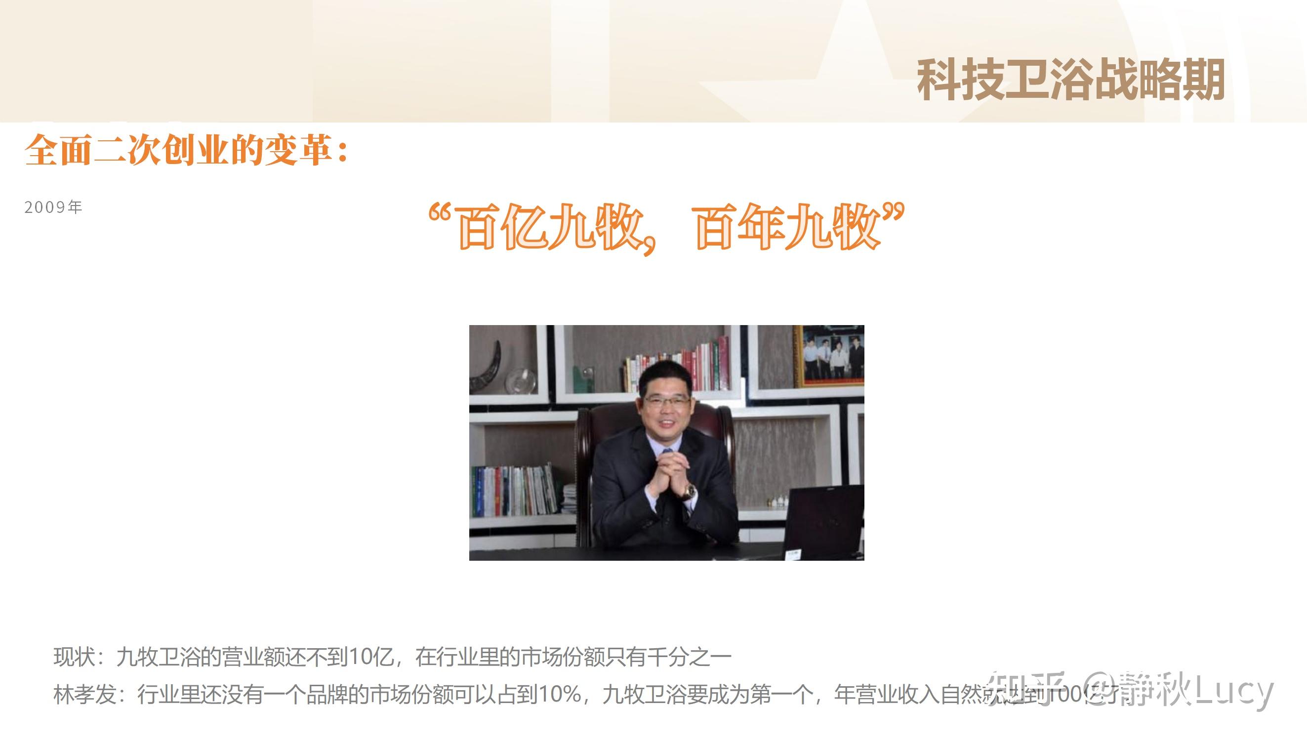 深度案例拆解 | 8000字长文深度拆解九牧从0起步到百亿企业的成功之道 - 知乎