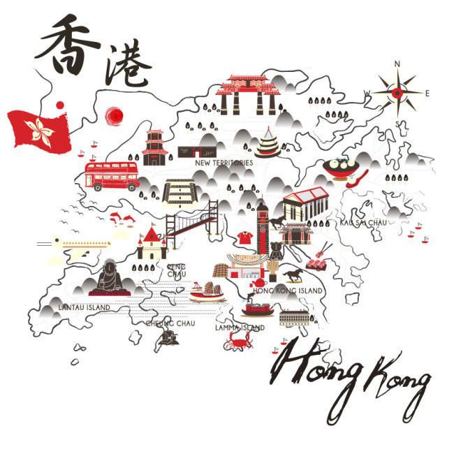 趣看香港地图的玄机