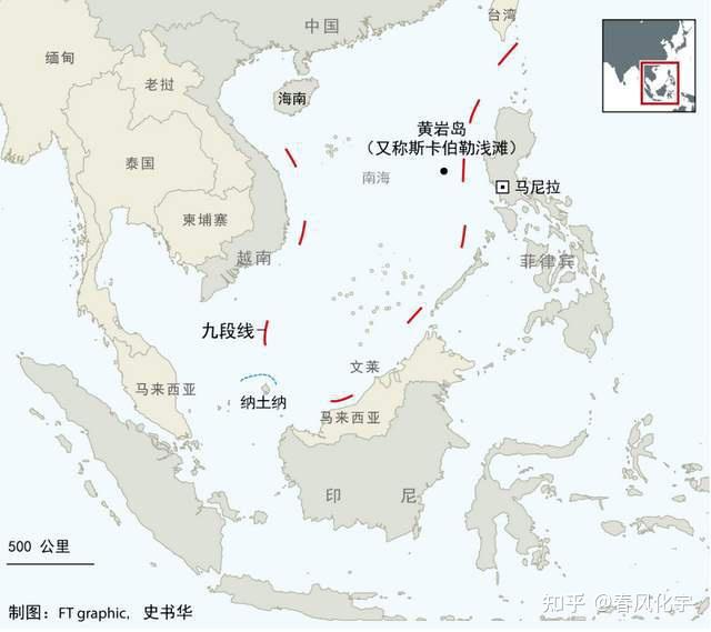 我国南海十一段线 - 知乎