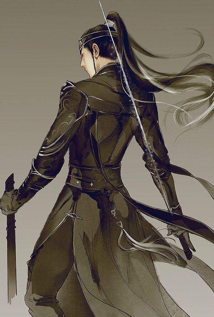 大家有没有一些沧桑的老剑客的古风图片?