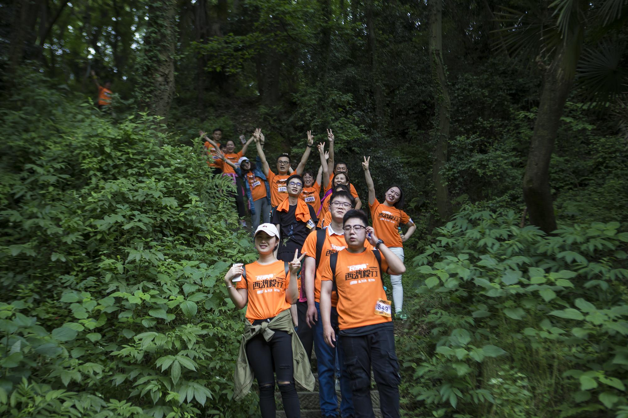 第二届西湖毅行浪出花啊游侠客又来飙颜值啦