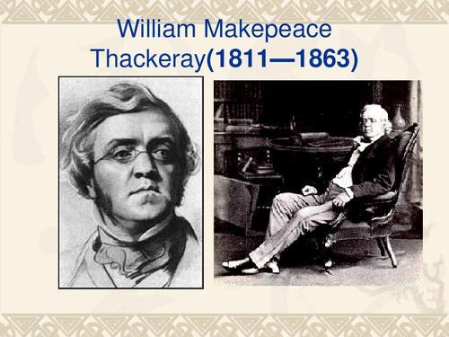 作家用男性笔名出版作品),得到了当代文学巨擘威廉·梅克比斯·萨克雷