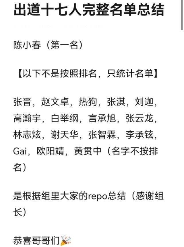 披荆斩棘的哥哥成团名单曝光可惜两人淘汰你有意难平吗