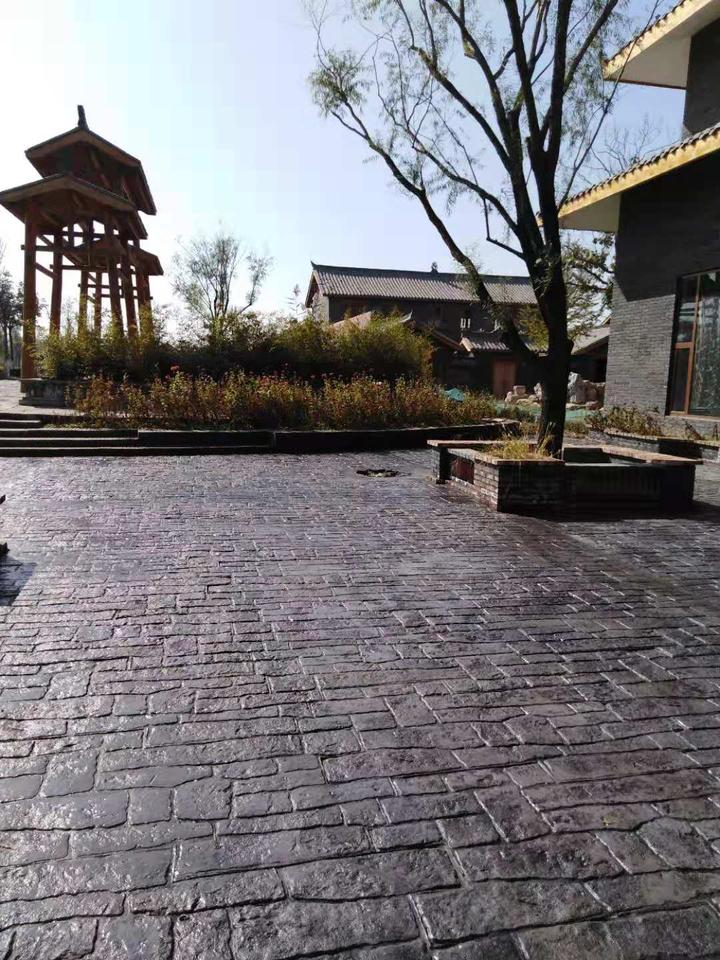 仿古青砖 别墅花园庭院 地砖 室外 广场 仿板岩石材 压花混凝土地坪材料 - 知乎
