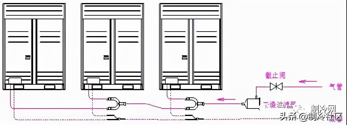 冷库回油弯示意图图片