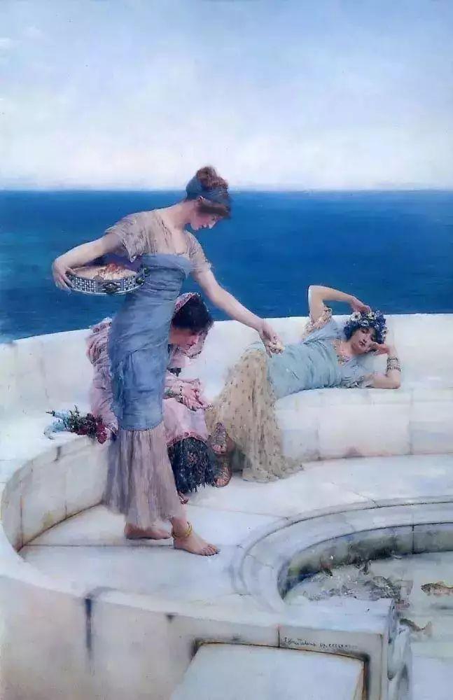 有没有什么著名的蓝色系油画? - 知乎