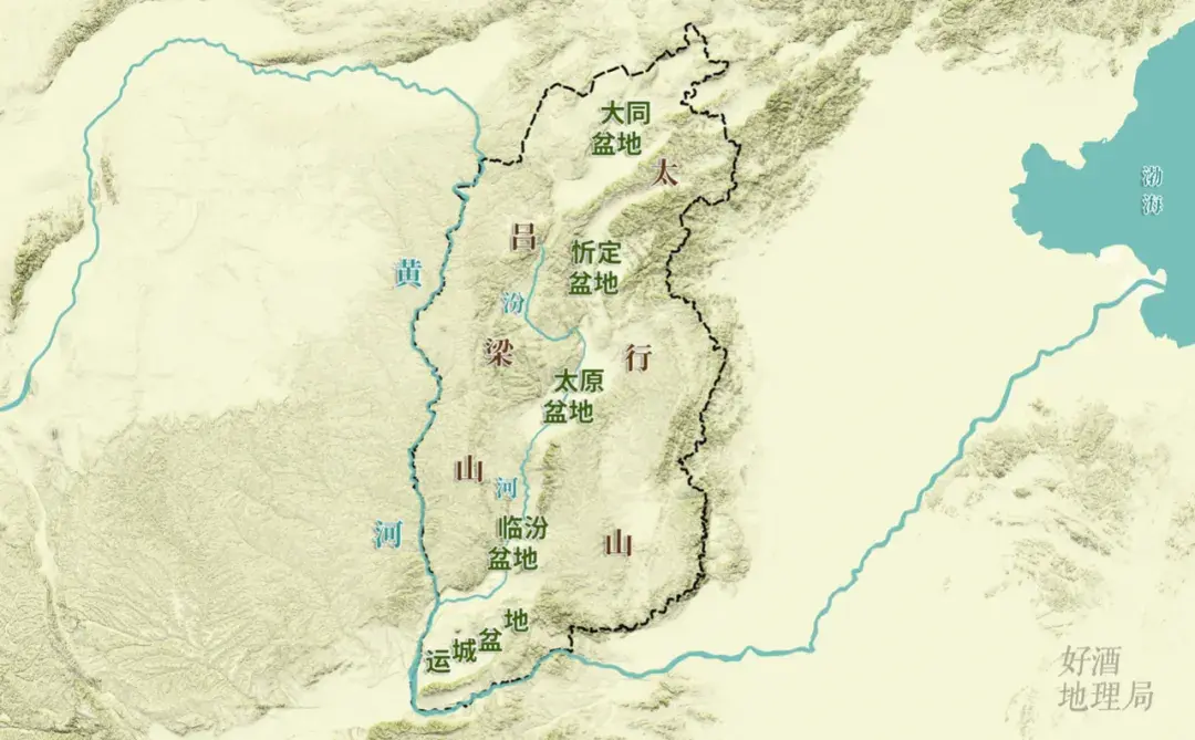 七河流域地图图片