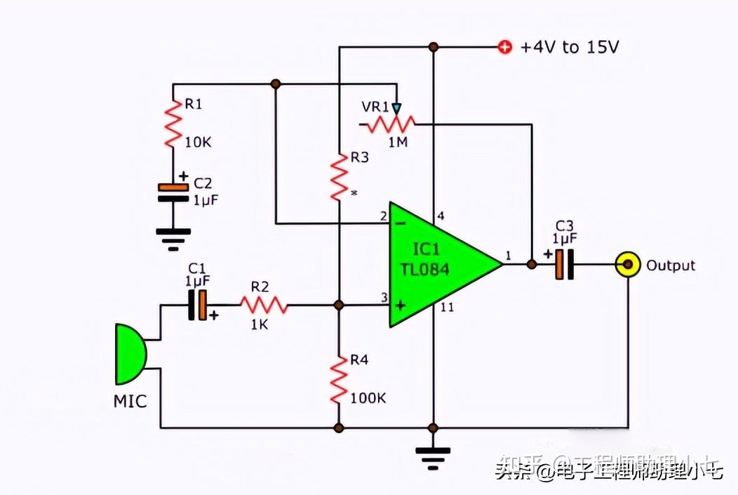 tl081引脚以及原理图图片