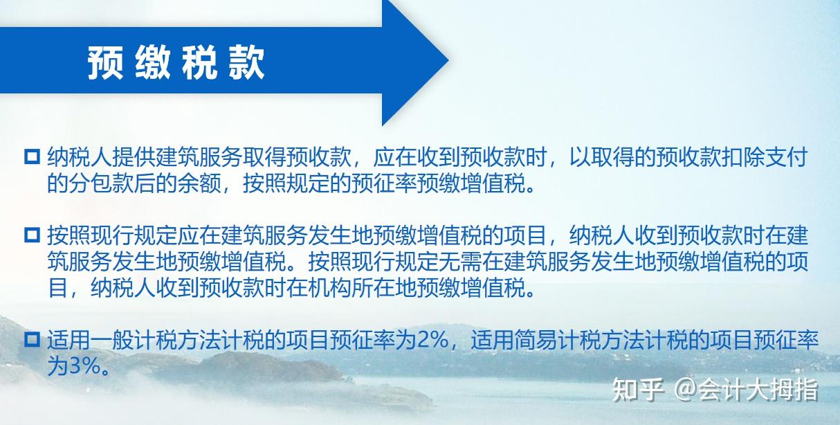 一文带你梳理建筑业税收政策，从增值税、企业所得税到个税、其它税种等政策解析，附建筑业涉税风险点和建筑业税收管理存在问题及建议 - 知乎