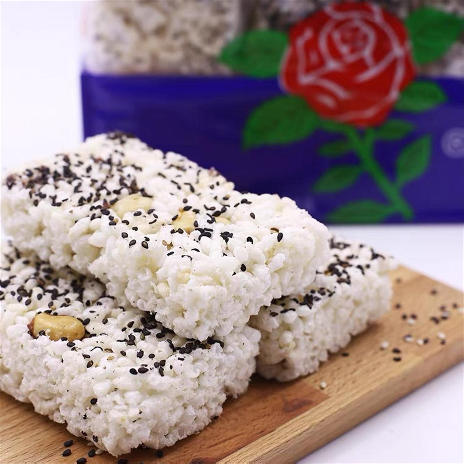 重庆江津特产玫瑰牌米花糖甜了一百多年还是那个味