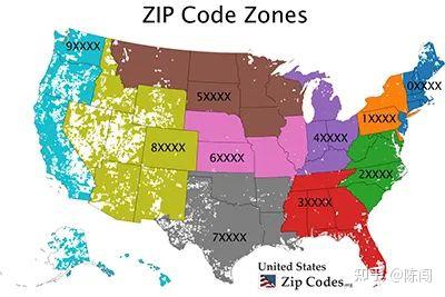 American Pin Code About US ZIP Codes 关于美国邮政编码 - 知乎