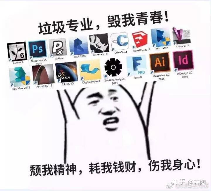 有哪些建筑系学生适用的沙雕表情包?