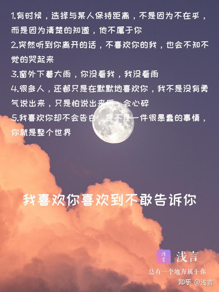 淺言學生時代的暗戀暗戀的100種狀態