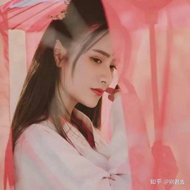 有没有一些古风头像戴着面纱