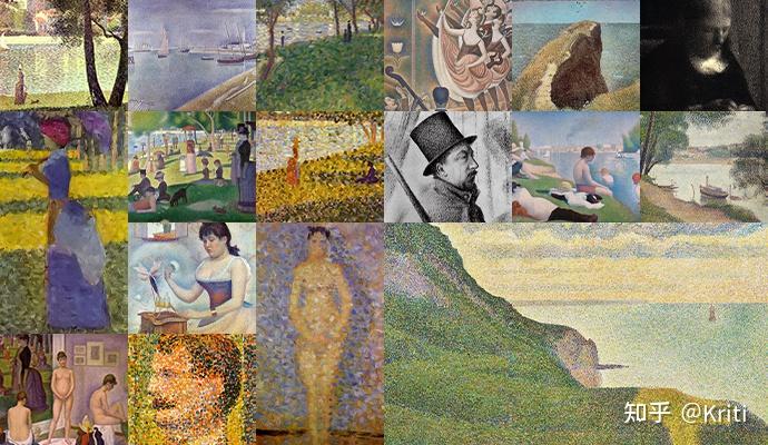 腕法国后印象派画家乔治修拉georgesseurat18591891
