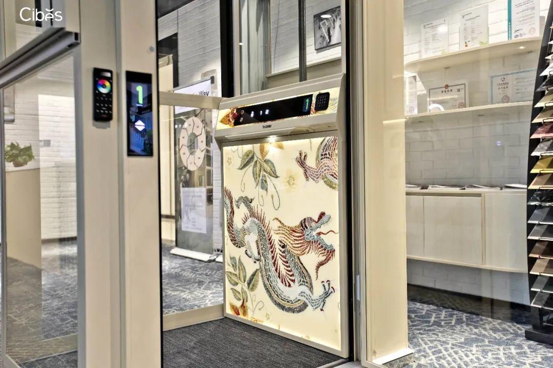 cibes西柏思家用电梯丨国风元素的匠心独运兼具古典与时尚之美