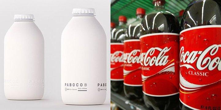 喜茶的纸吸管还没消失,可口可乐的纸瓶子又要来了