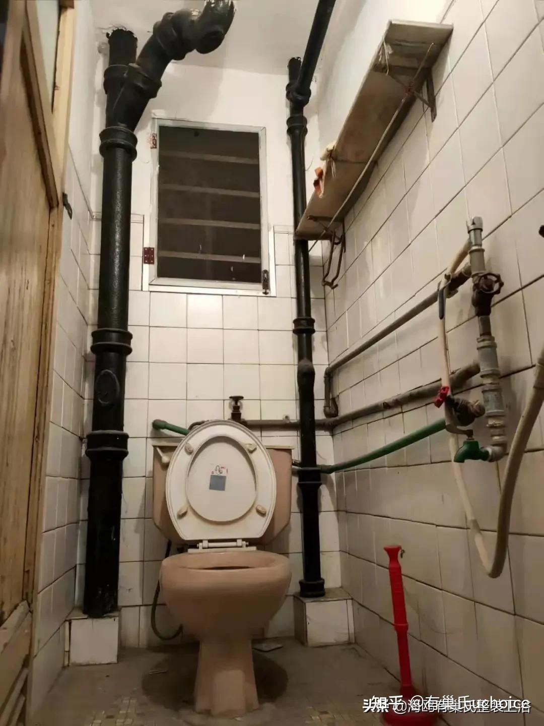 老破小卫生间,48小时翻新案例