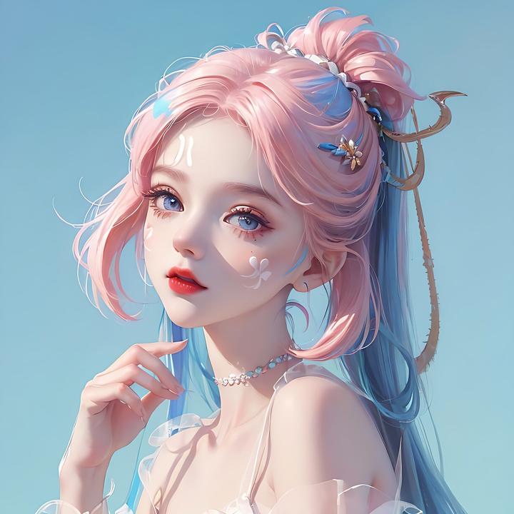 AI绘画丨优质头像，女生头像，高清壁纸丨含（关键词） - 知乎