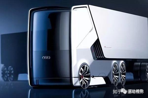 外媒曝光奥迪概念重卡hmv被科幻和前卫造型惊艳到了