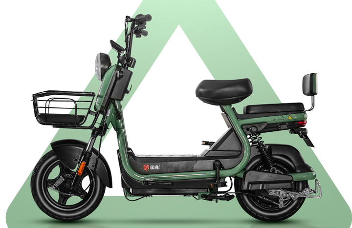金彭电动二轮车酷达,颜值与实力双在线 - 知乎