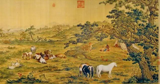 台湾切手、故宮名画 駿馬図と郎世寧の百駿図 150503-2.jpg