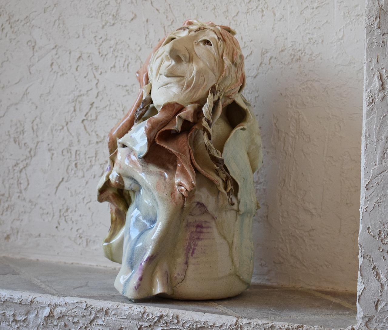 4. 竹枝粘土装饰