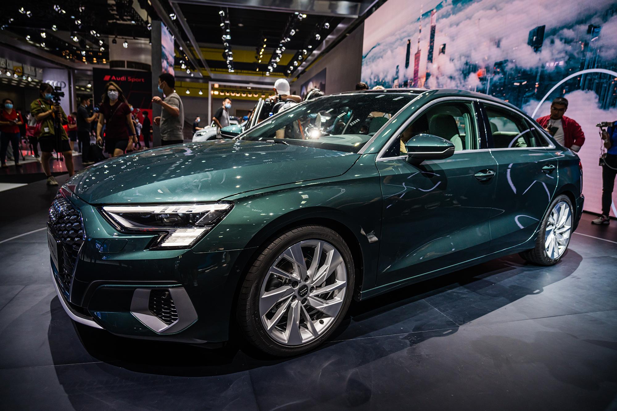 奥迪a3llimousine广州车展首发亮相