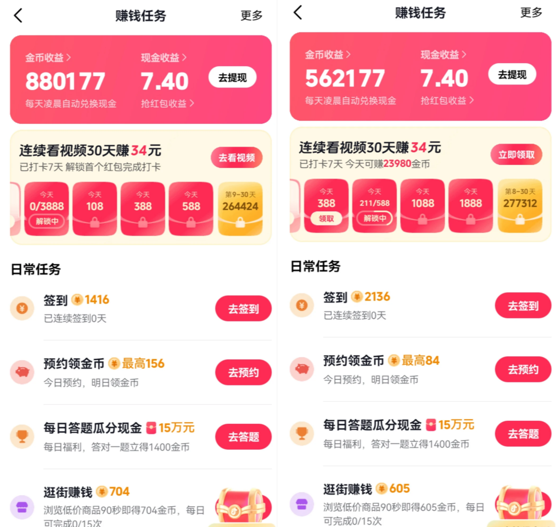 2026年抖音极速版金币暴涨核心:80%的人不会做,难怪你每天只能赚几毛钱。