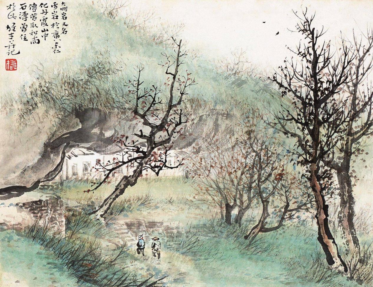 画作气势浑厚,被评论界称为黎家山水-岭南画派名家黎雄才 - 知乎