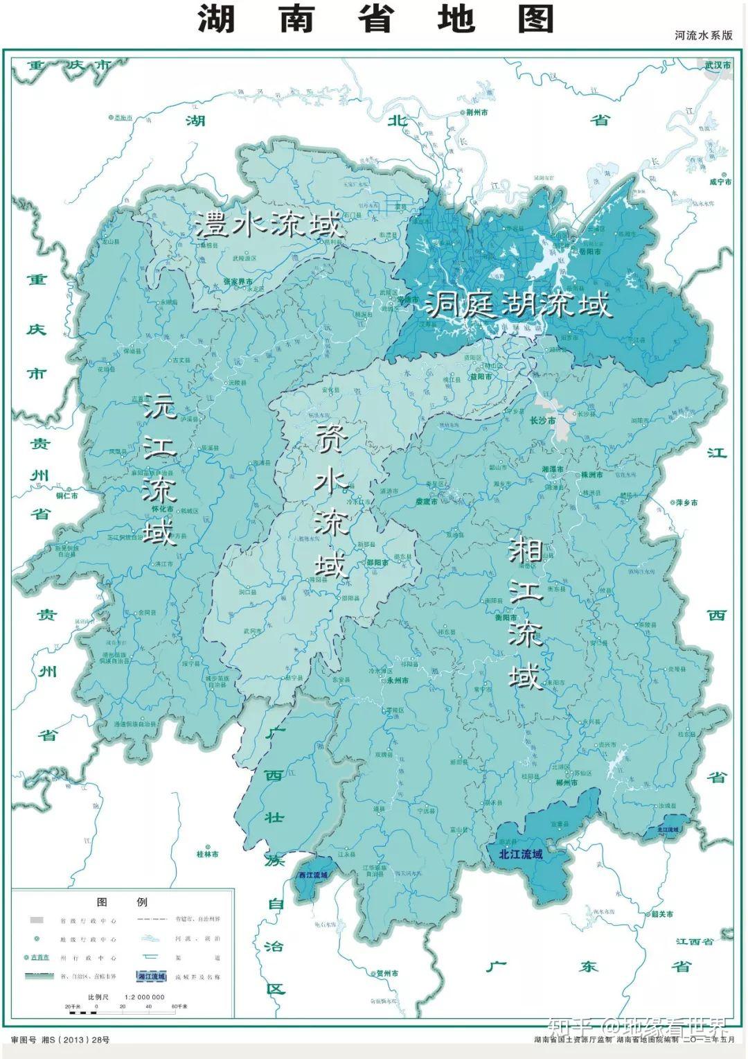 淮河流域水系图