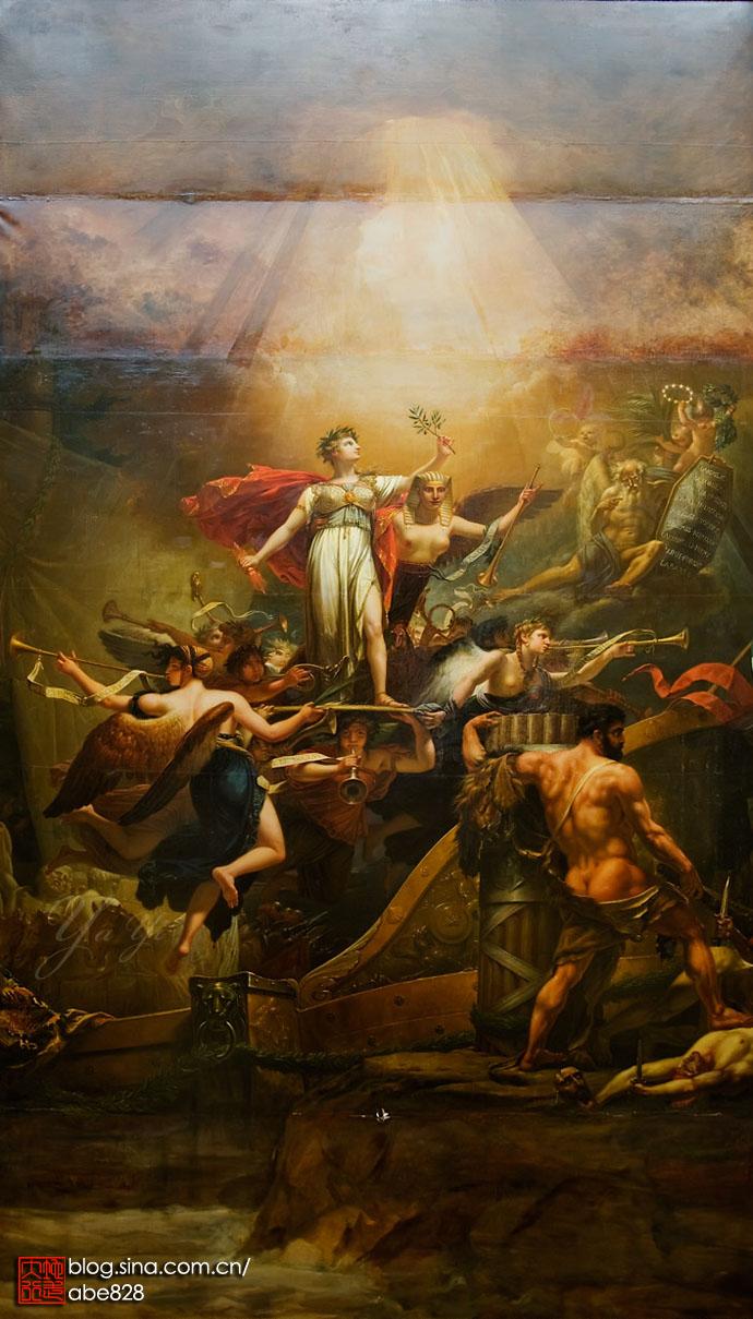 法国凡尔赛宫"九大行星下凡来":18个主厅【7】加冕厅:拿破仑与约瑟芬