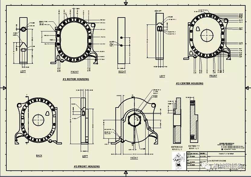 发动机电机12a转子发动机图纸inventor设计汪克尔引擎