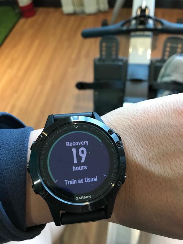 garmin fenix 5 indoor cycling