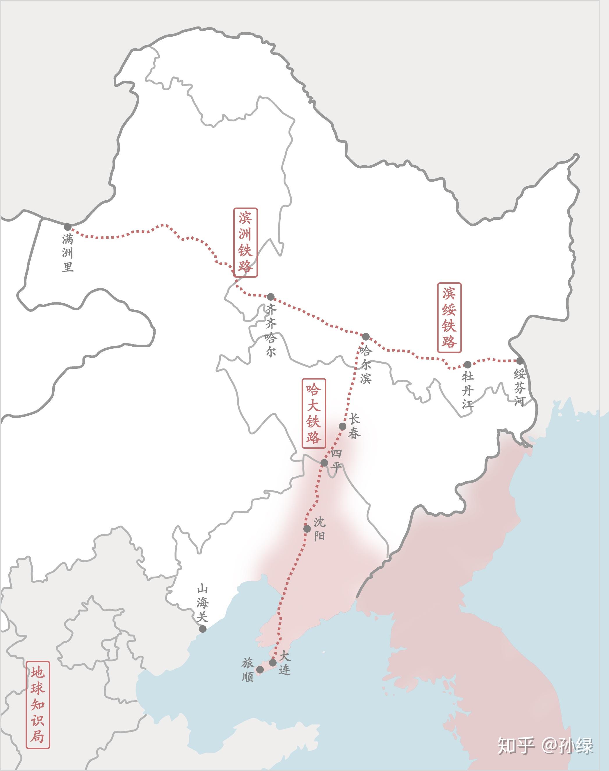 中国远东地区地图图片